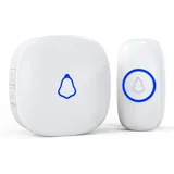 White, 1 button + 1 receiver