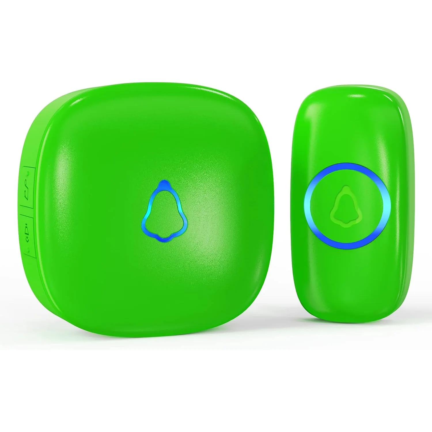 SECRUI M520 Wireless Doorbell in Rose Red or Green, green, 1 button + 1 receiver
